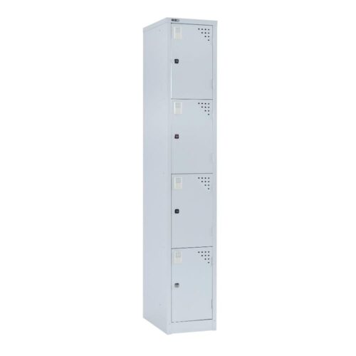 4 Door Steel Lockers with Stands and Locks