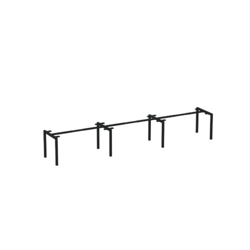 Apex 3 Person Inline Desk Frame